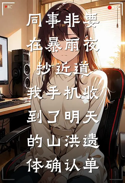 同事非要在暴雨夜抄近道，我手机收到了明天的山洪遗体确认单
