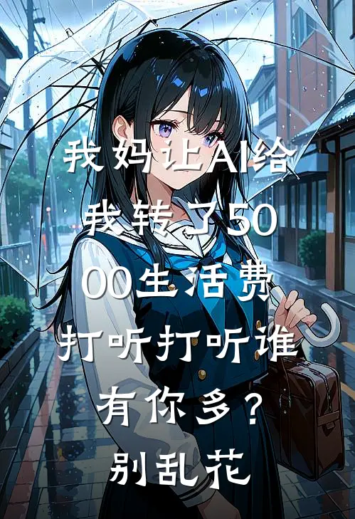 我妈让AI给我转了5000生活费：打听打听谁有你多？别乱花