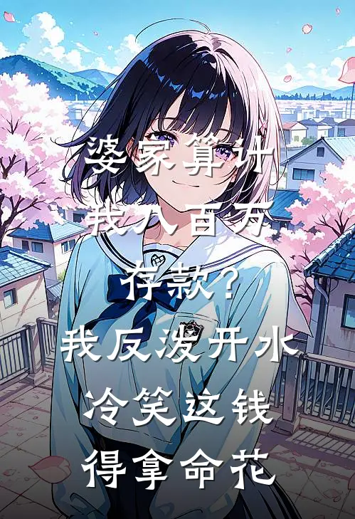 婆家算计我八百万存款？我反泼开水冷笑：这钱得拿命花