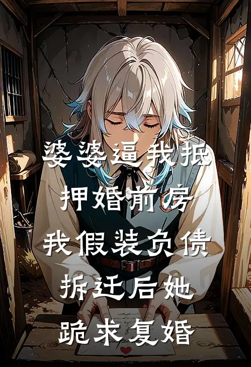 婆婆逼我抵押婚前房，我假装负债，拆迁后她跪求复婚
