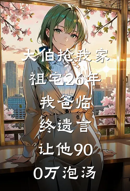 大伯抢我家祖宅26年，我爸临终遗言，让他900万泡汤