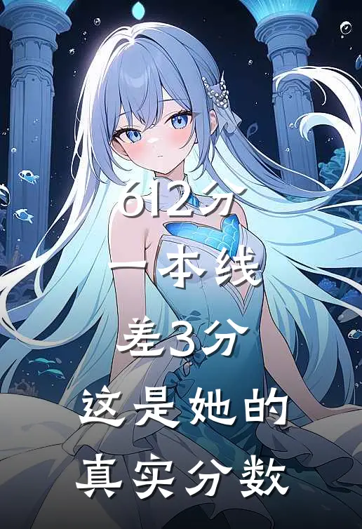 612分，一本线差3分，这是她的真实分数