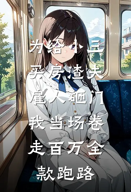 为给小三买房渣夫雇人砸门，我当场卷走百万全款跑路