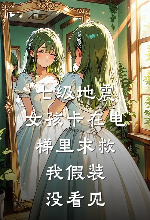 七级地震，女孩卡在电梯里求救，我假装没看见
