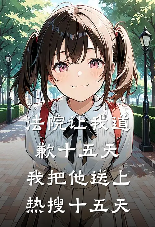 法院让我道歉十五天，我把他送上热搜十五天