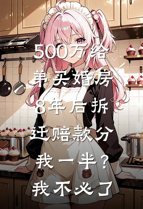 500万给弟买婚房，8年后拆迁赔款分我一半？我：不必了