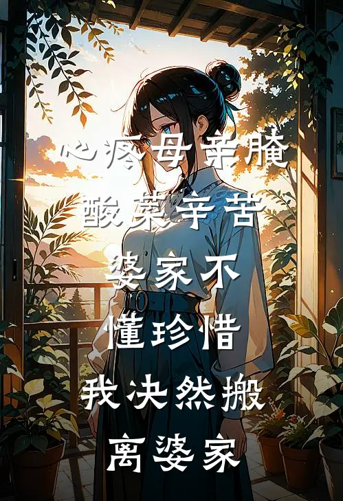 心疼母亲腌酸菜辛苦，婆家不懂珍惜，我决然搬离婆家