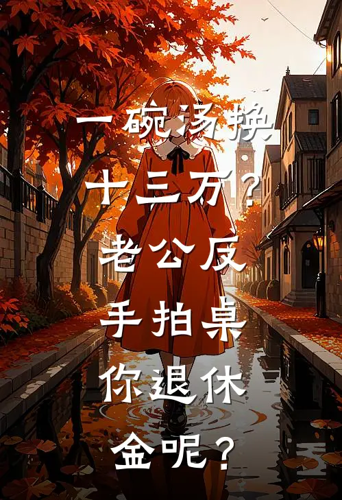 一碗汤换十三万？老公反手拍桌：你退休金呢？