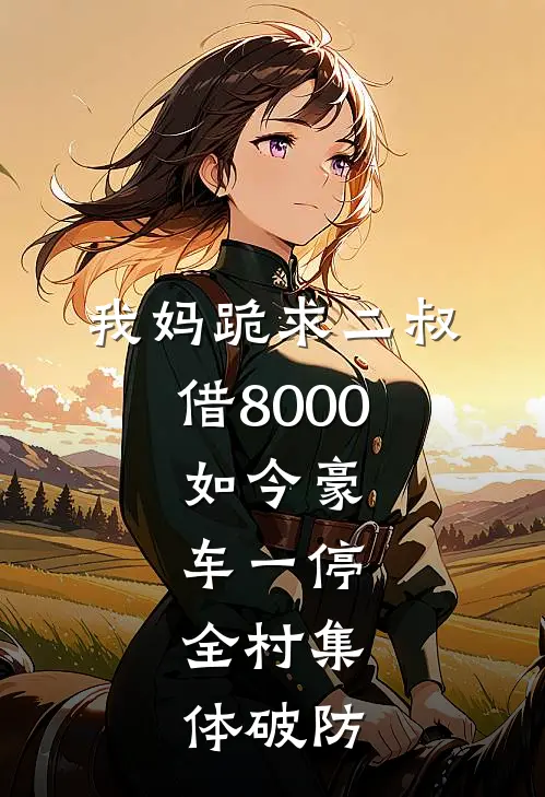 我妈跪求二叔借8000，如今豪车一停，全村集体破防