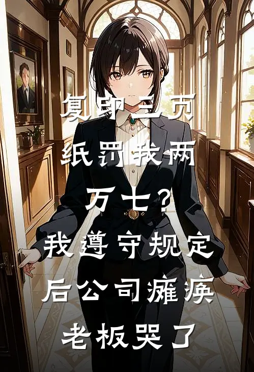 复印三页纸罚我两万七？我遵守规定后公司瘫痪老板哭了
