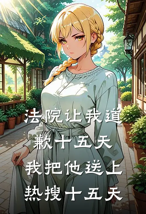 法院让我道歉十五天，我把他送上热搜十五天