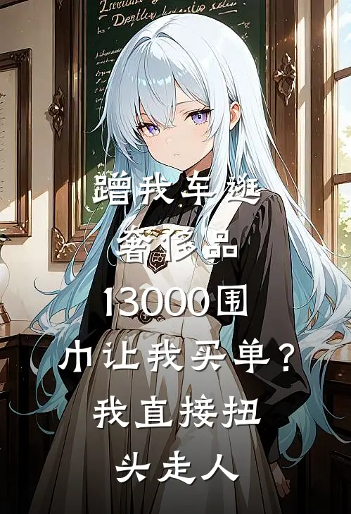 蹭我车逛奢侈品，13000围巾让我买单？我直接扭头走人