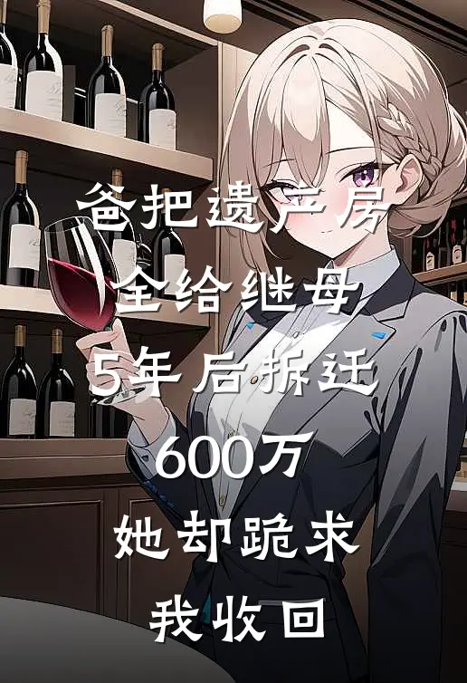 爸把遗产房全给继母，5年后拆迁600万，她却跪求我收回