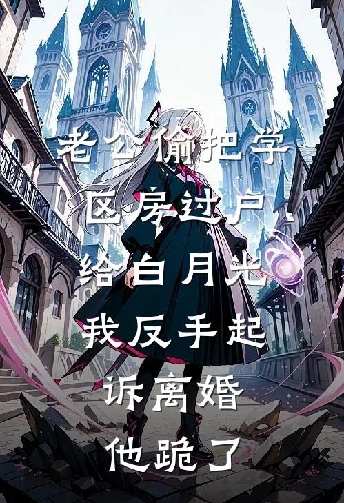 老公偷把学区房过户给白月光，我反手起诉离婚，他跪了