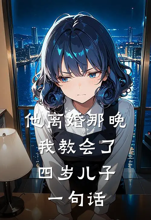 他离婚那晚，我教会了四岁儿子一句话