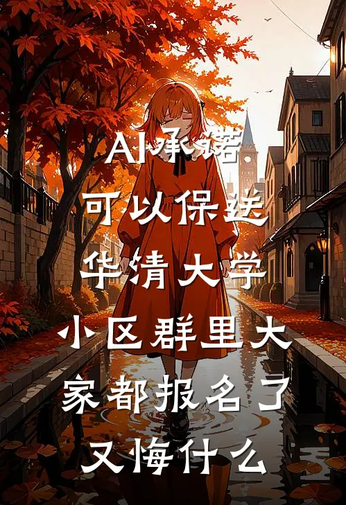 AI承诺可以保送华清大学，小区群里大家都报名了又悔什么