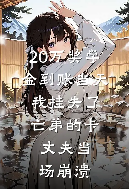 20万奖学金到账当天，我挂失了亡弟的卡，丈夫当场崩溃