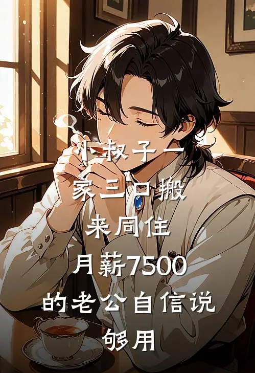 小叔子一家三口搬来同住，月薪7500的老公自信说：够用