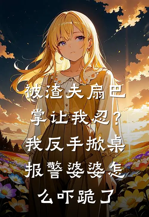被渣夫扇巴掌让我忍？我反手掀桌报警，婆婆怎么吓跪了