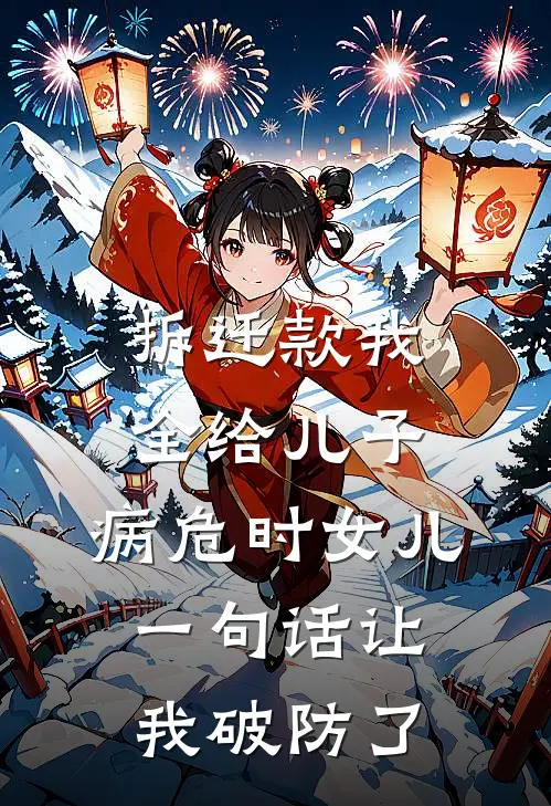 拆迁款我全给儿子，病危时女儿一句话让我破防了