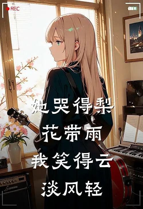 她哭得梨花带雨，我笑得云淡风轻