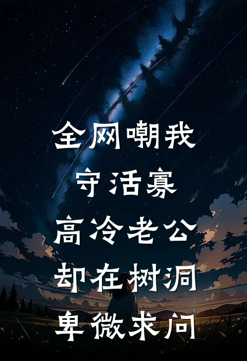 全网嘲我守活寡，高冷老公却在树洞卑微求问