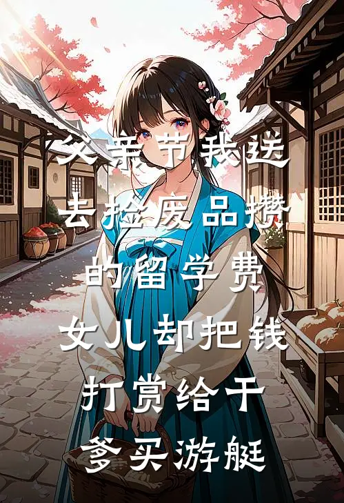 父亲节我送去捡废品攒的留学费，女儿却把钱打赏给干爹买游艇