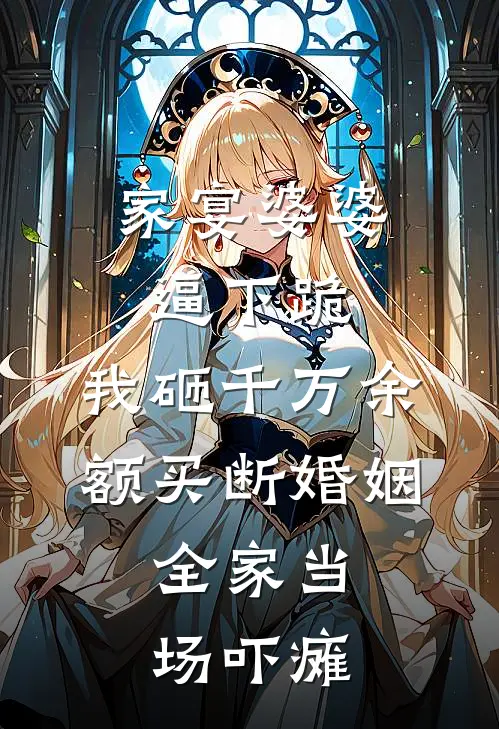 家宴婆婆逼下跪，我砸千万余额买断婚姻，全家当场吓瘫
