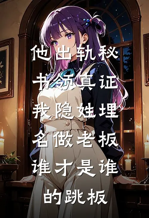 他出轨秘书领真证，我隐姓埋名做老板：谁才是谁的跳板