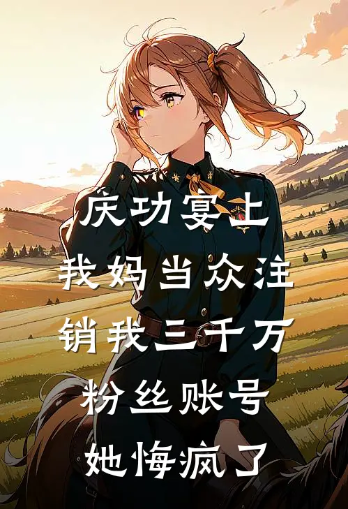 庆功宴上，我妈当众注销我三千万粉丝账号，她悔疯了