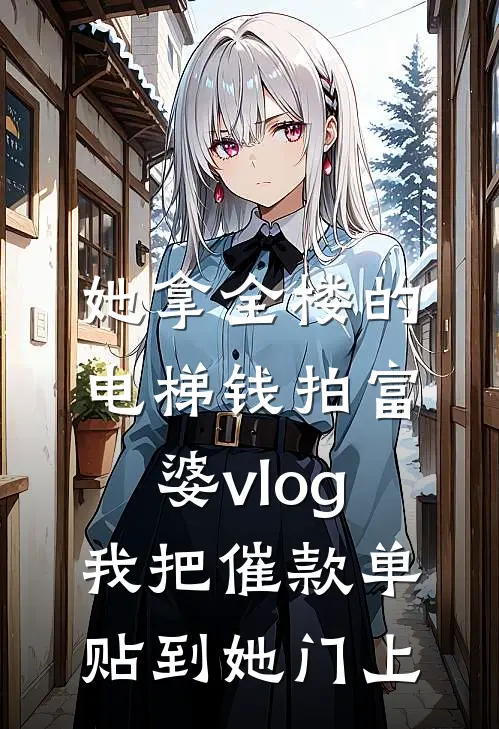 她拿全楼的电梯钱拍富婆vlog，我把催款单贴到她门上