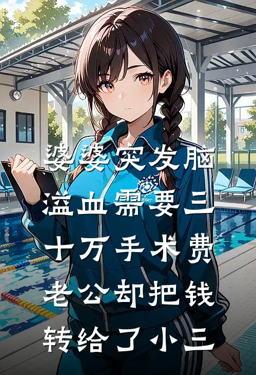 婆婆突发脑溢血需要三十万手术费，老公却把钱转给了小三