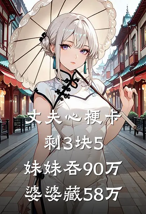 丈夫心梗卡剩3块5，妹妹吞90万，婆婆藏58万