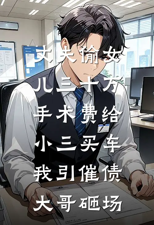 丈夫偷女儿三十万手术费给小三买车，我引催债大哥砸场