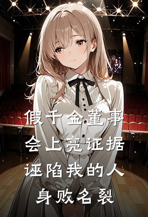 假千金董事会上亮证据，诬陷我的人身败名裂