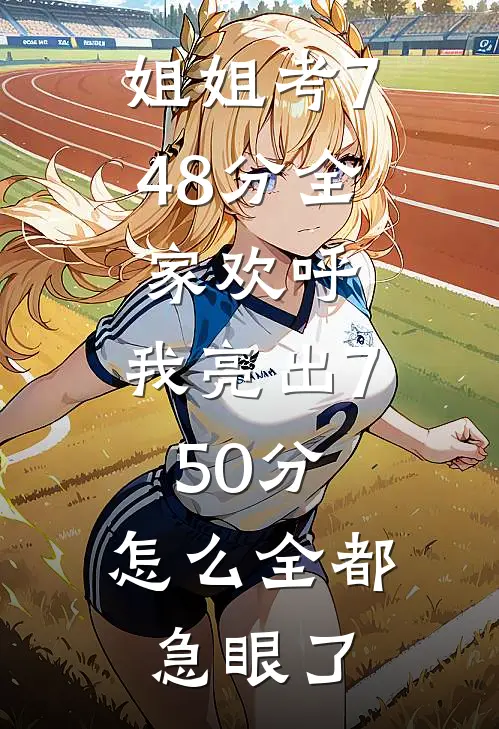 姐姐考748分全家欢呼，我亮出750分，怎么全都急眼了