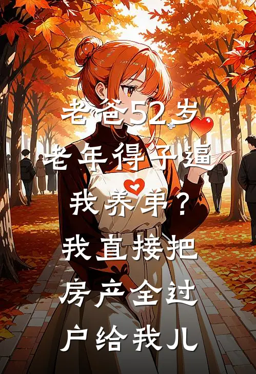 老爸52岁老年得子逼我养弟？我直接把房产全过户给我儿