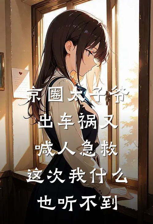 京圈太子爷出车祸又喊人急救，这次我什么也听不到