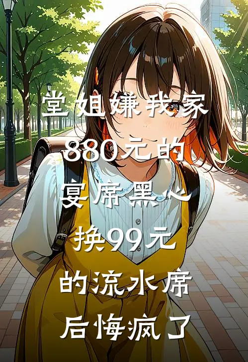 堂姐嫌我家880元的宴席黑心，换99元的流水席后悔疯了
