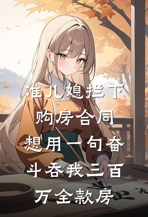 准儿媳拦下购房合同，想用一句奋斗吞我三百万全款房