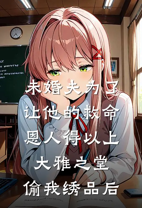 未婚夫为了让他的救命恩人得以上大雅之堂，偷我绣品后
