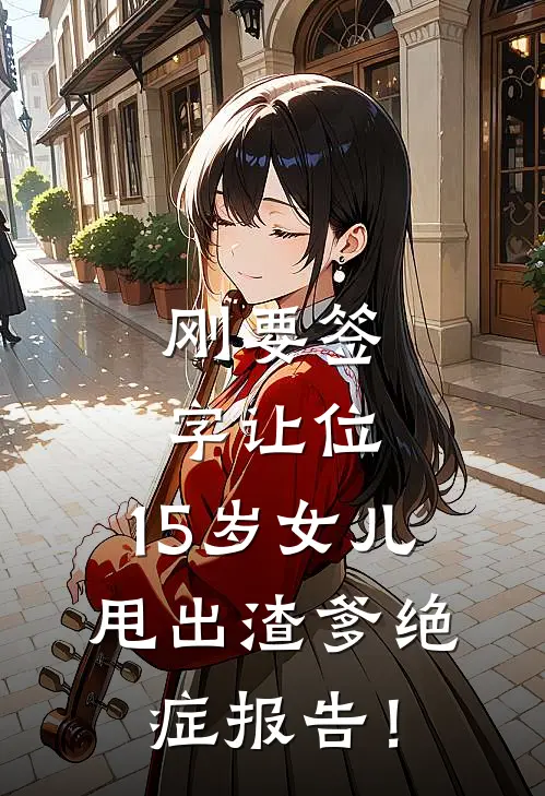刚要签字让位，15岁女儿甩出渣爹绝症报告！