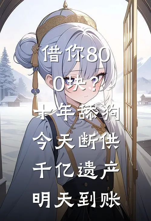 借你800块？十年舔狗今天断供，千亿遗产明天到账
