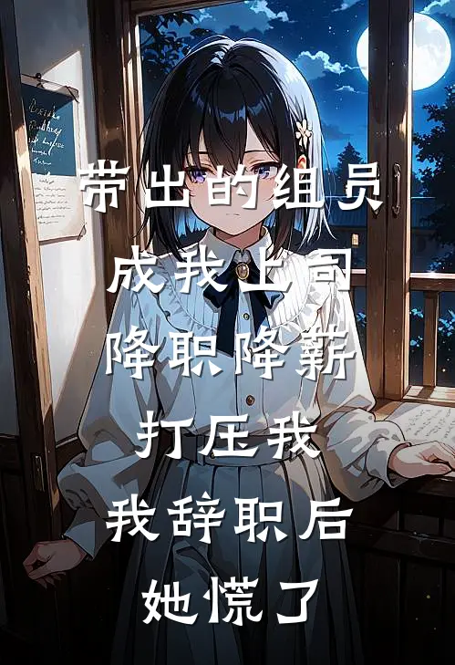 带出的组员成我上司，降职降薪打压我，我辞职后她慌了
