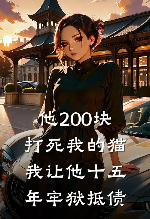 他200块打死我的猫，我让他十五年牢狱抵债
