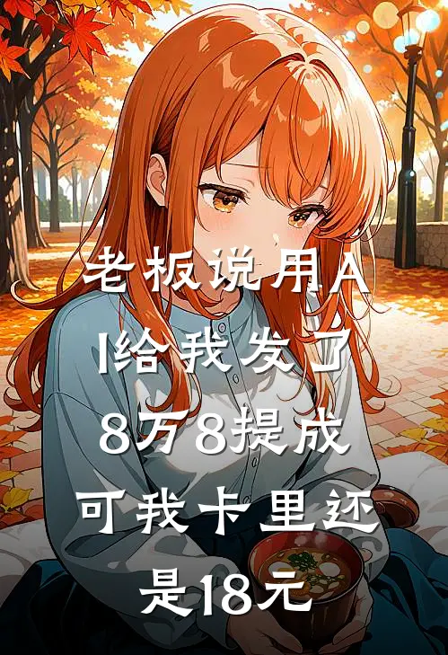 老板说用AI给我发了8万8提成，可我卡里还是18元