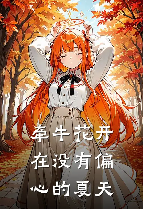 牵牛花开在没有偏心的夏天