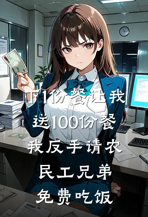 下1份餐让我送100份餐，我反手请农民工兄弟免费吃饭