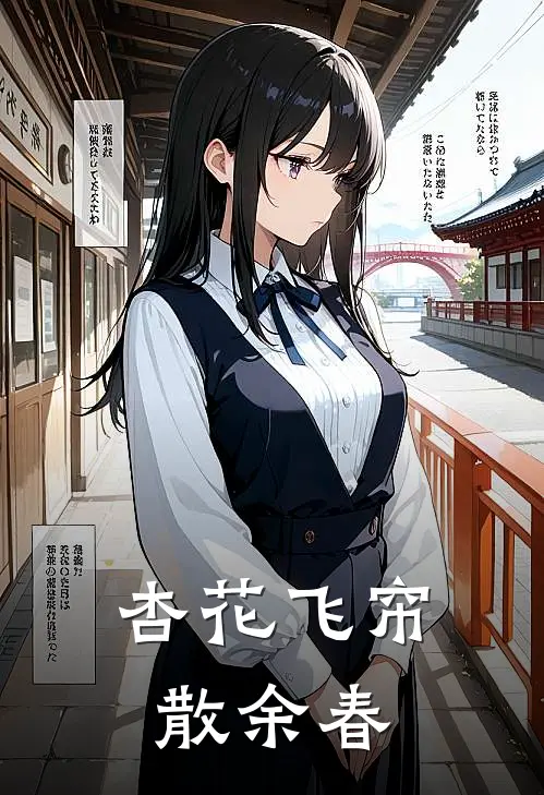 杏花飞帘散余春