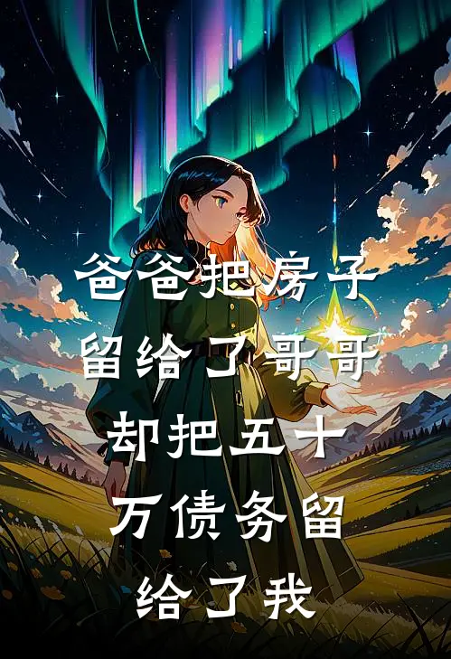 爸爸把房子留给了哥哥，却把五十万债务留给了我